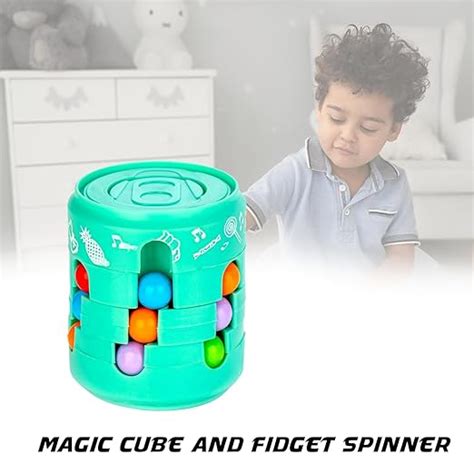 Handheld Magic Bean Cube - 360° Rotating Fidget Toy – Shopperskart