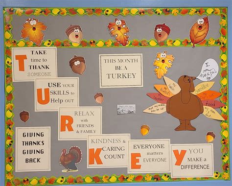 Thanksgiving bulletin board – Artofit