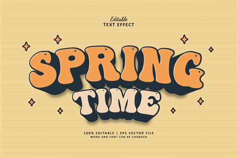 Image result for Spring Pattern Text Effect