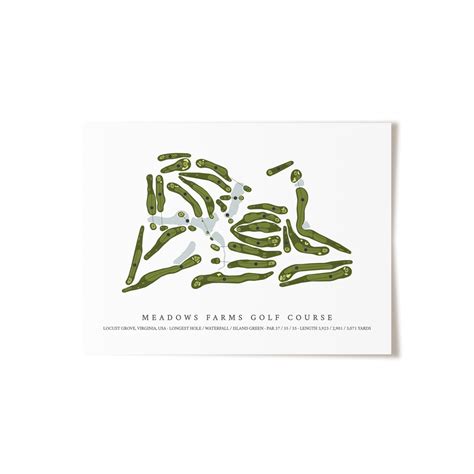 Meadows Farms Golf Course | Golf Course Map