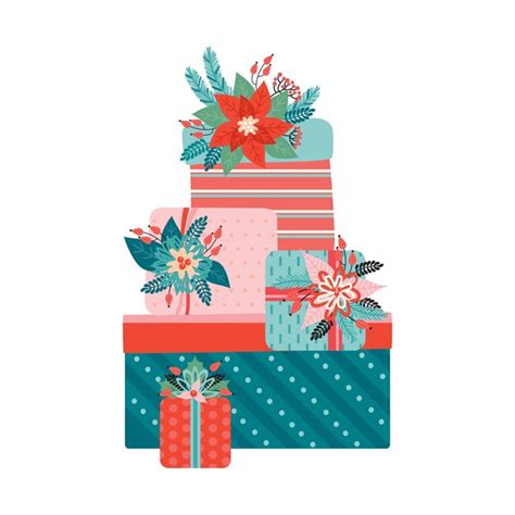 Unique holiday gift boxes Vectors - Download Free High-Quality Vectors ...