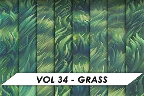 Stylized Textures - Vol 34 - Grass | 2D Textures & Materials | Unity ...