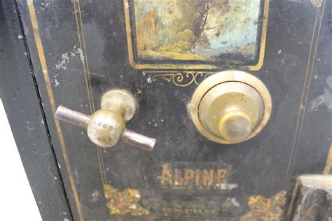 Antique Small Iron Alpine Safe on Wheels at 1stDibs | antique safe on ...
