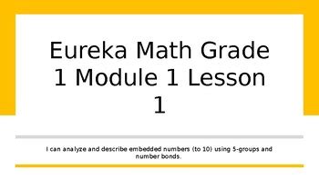 Image result for Eureka Math Grade K Module 1 Lesson 1