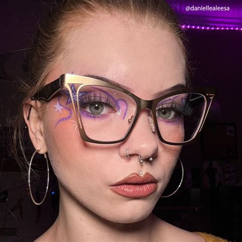 Adarsh Cateye Gold Glasses | Zeelool Glasses
