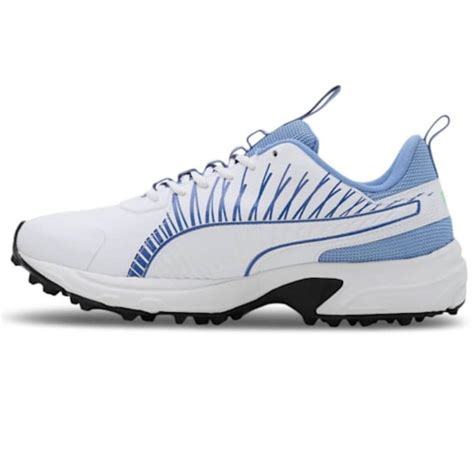 Puma Square Cricket Shoes For Men (White) – Sportswing.in