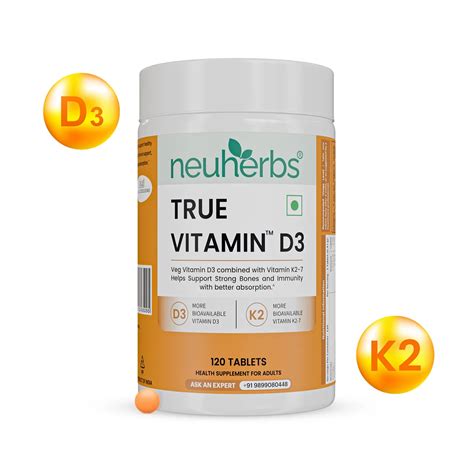 Best Vitamin D3 for Bone Health | Neuherbs True Vitamin D3
