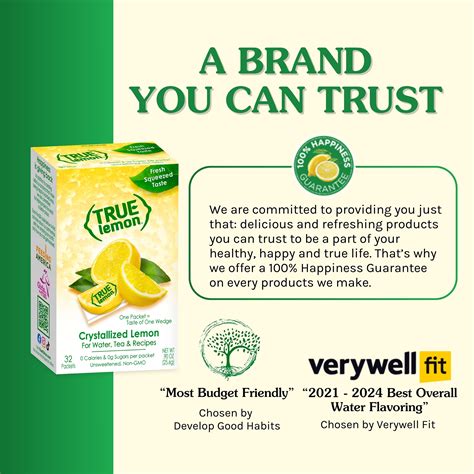 True Lemon Packets | Crystallized Lemon | True Citrus