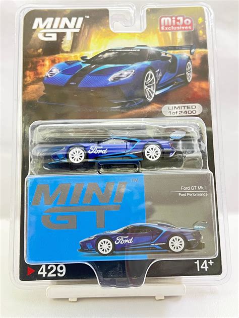MINI GT - #429 - FORD GT MK II - FORD PERFORMANCE – Its Fun