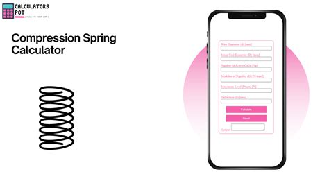 Compression Spring Calculator 的图像结果
