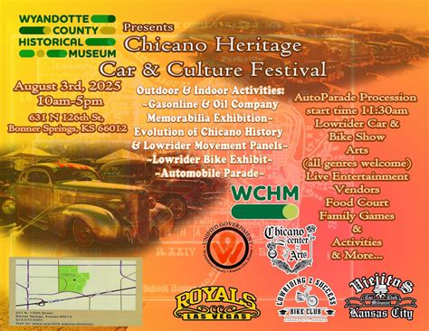 Chicano Heritage Car & Culture Festival, 631 N 126th St, Bonner Springs ...