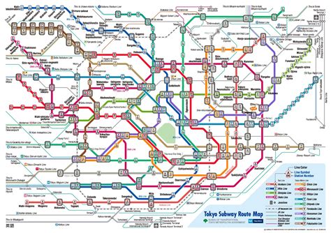 Jr Line Map Tokyo: Shinkansen Tohoku Train Map – PTPE