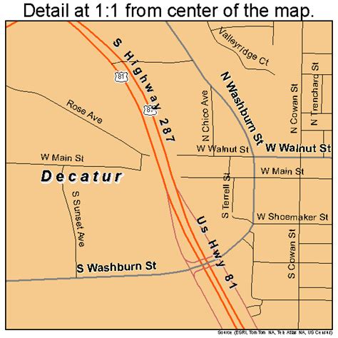 Image result for Decatur Texas Map