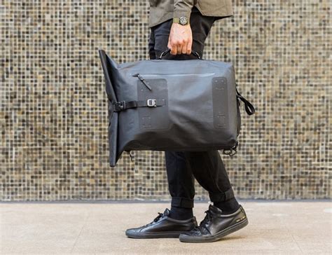 Black Ember WPRT Waterproof Roll Top Backpack protects your gear while ...