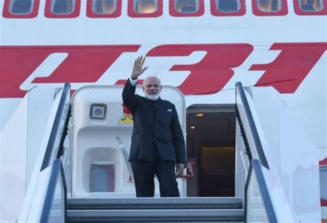 PM Narendra Modi arrives in Paris for last leg of Four-nation tour ...