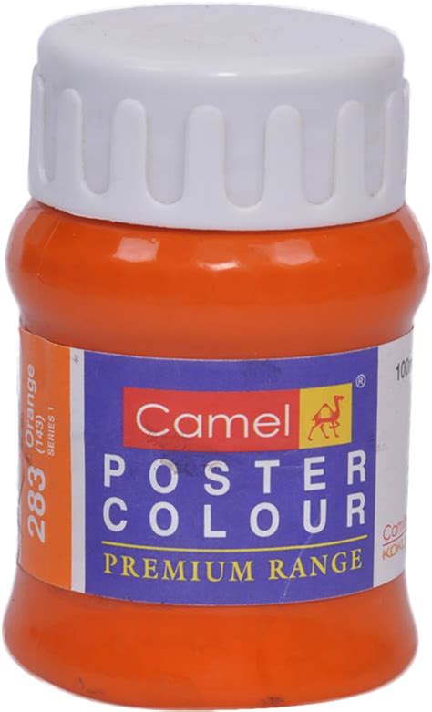 Camlin Kokuyo Premium Poster Color Orange-100 ML: Amazon.in: Home & Kitchen