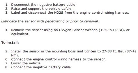 Image result for Ford Windstar O2 Sensor