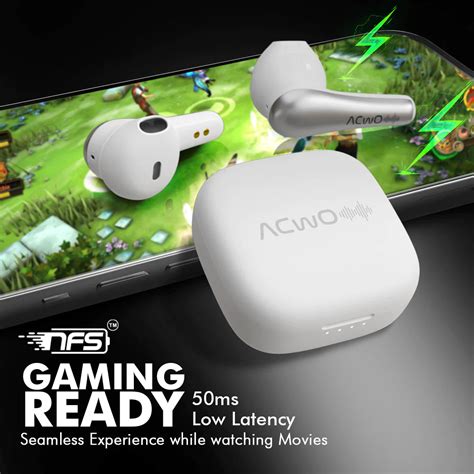 Buy ACwO DwOTS 515 Wireless TWS Earbuds With BT 5.3, IPX5, Voice ...