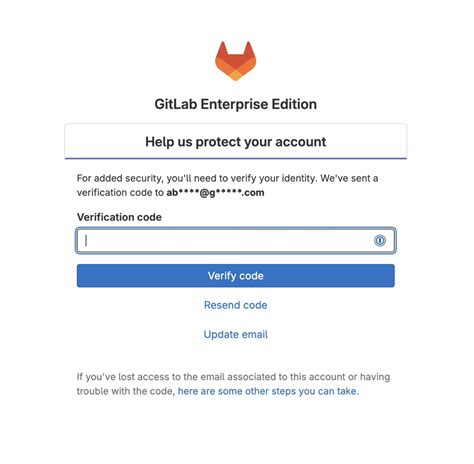 GitLab account security: Verify your information for enhanced protection