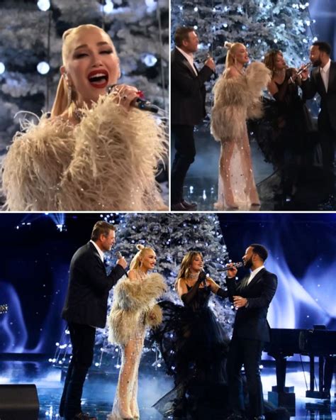 The Christmas Song Reborn: Gwen Stefani, John Legend, Camila Cabello, and Blake Shelton's ...