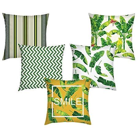 Buy AEROHAVEN Set of 5 Designer Decorative Throw Pillow/Cushion Covers ...