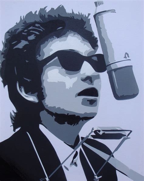 Tallenge Music Collection - Music Poster - Bob Dylan Painting - Posters ...