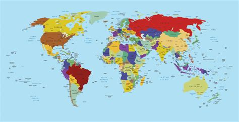 世界地图图片 各种版本世界地图合集 - 【可爱点】