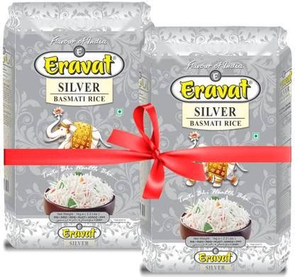Eravat SILVER 1KG # Basmati Rice (Medium Grain) Price in India - Buy ...
