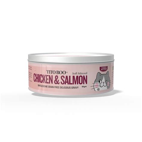 Tito Boo Premium Wet Cat Food Gravy Can