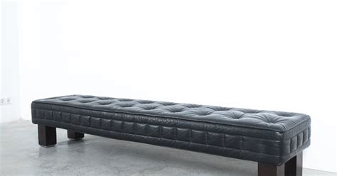 Tufted Leather Banquettes Bench Materassi, Wittmann – DERIVE
