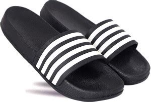 aadi Men Men's White Synthetic Leather Daily Casual Slider Slides - Buy ...