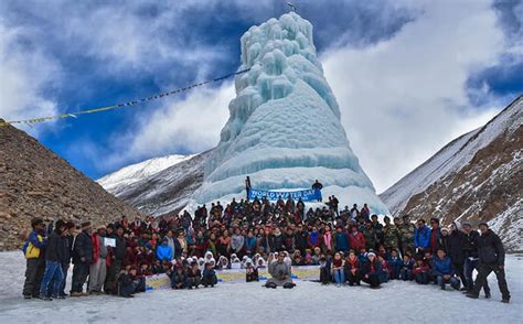 ठंडी जगहों पर ‘आर्टिफीशियल ग्लेशियर’ किस तरह पानी की समस्या सुलझा सकते ...