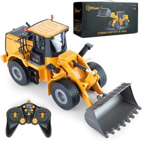 Buy Top Race 9 Channel Heavy Duty Remote Control Front Loader 〡 RC ...