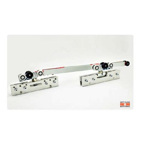 V 5890/S 100 Kg Without Cutout Aluminium Patch Both Side Soft Close ...