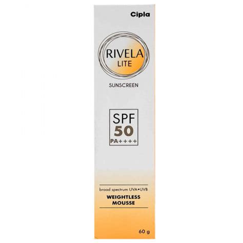 Shop Rivela Lite sunscreen SPF 50 Online : ClickOnCare.com