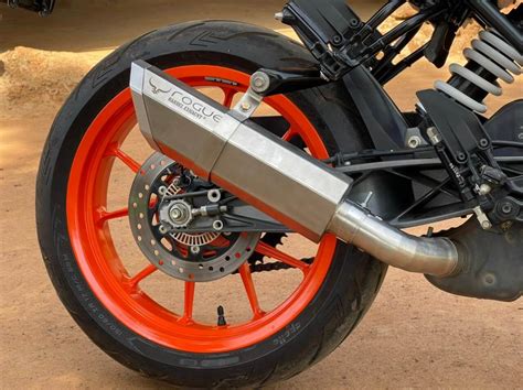 Rogue for KTM- Steel with Link pipe – Barrel Exhaust