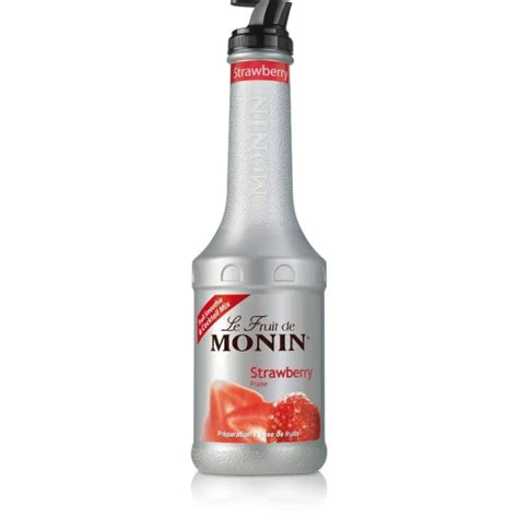 Get Strawberry Puree by Monin 1L | Chefspoint