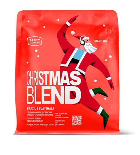 Кофе в зёрнах Tasty Coffee Christmas Blend 2025 | отзывы