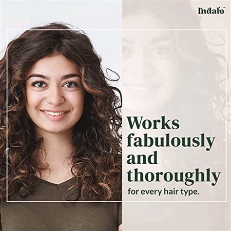 Buy INDALO NATURAL HAIR COLOUR NO AMMONIA NO PPD NO PEROXIDE DARK BROWN ...