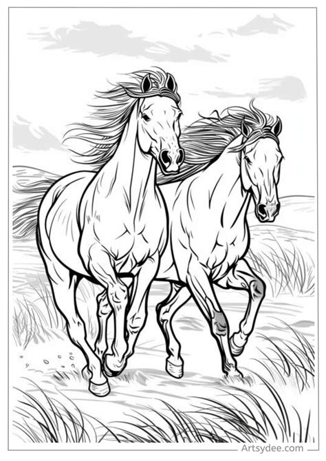 71+ FREE Printable Horse Coloring Pages! | Horse coloring pages, Horse ...