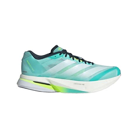 Adidas Adizero Boston 13 Flash Aqua White Lucid Lemon Price in India ...