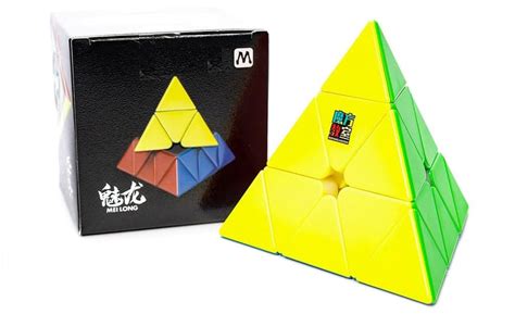 D ETERNAL MoYu MFJS MEILONG Magnetic Cube Pyraminx Pyramid Triangle St