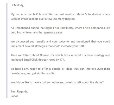 Image result for Professional Introduction Email Sample