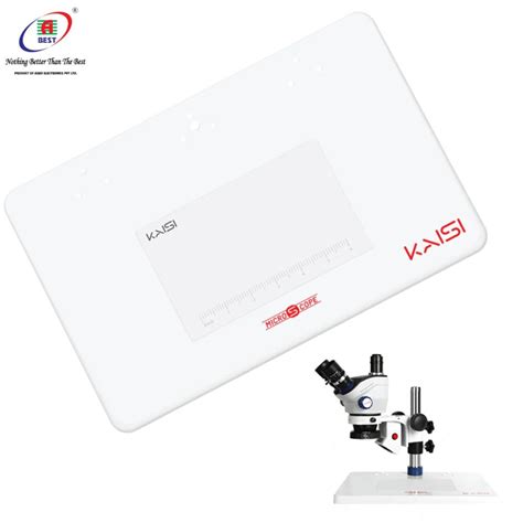 KAISI TX-350E 7X-50X STEREO 3D MICROSCOPE WITH EXHAUST FAN & BIG BASE ...