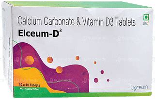 Elceum De Tablet 10 - Uses, Side Effects, Dosage, Price | Truemeds