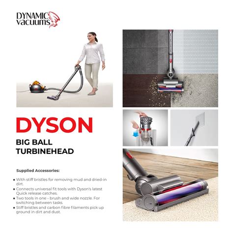 Dyson Big Ball Turbinehead Canister Vacuum – Dynamic Vacuums