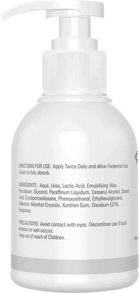 Buy FIXDERMA FOOT CREAM FOR DRY CRACKER OR CALLOUSED FOOT SKIN 150ML ...