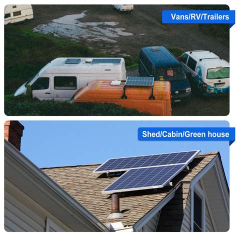 Buy ECO-WORTHY 200W Watt 12V Mono Solar Panel Kit 30A PWM Battery ...