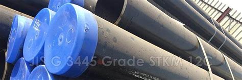 JIS G 3445 GRADE STKM 12C CARBON STEEL SEAMLESS TUBES – Ferropipe