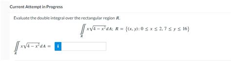 Image result for Double Integral Over a Rectangular Region Formula